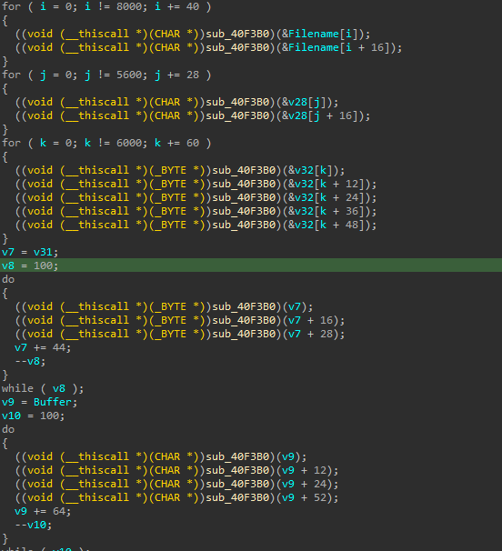 Repeated Function Calls in Decompiler